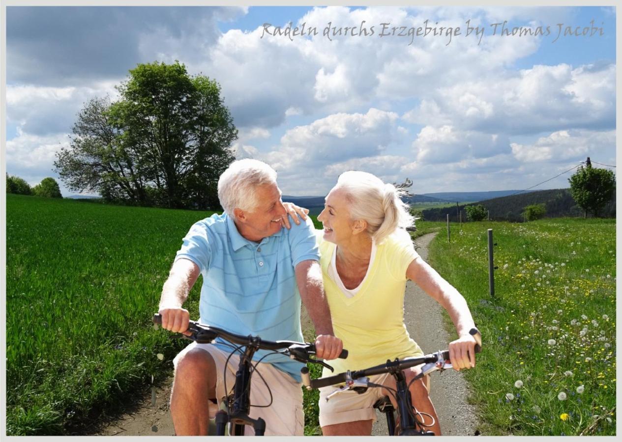 Pension Kleine Auszeit Аннаберг-Бухгольц Экстерьер фото